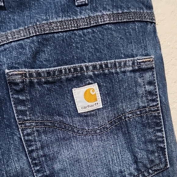 Carhartt Jeans Mens Loose Fit Jeans Size 36 X 32 - Picture 2 of 6